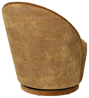 Drehbarer Lounge Sessel MADISON Samtstoff WHISKEY von DutchBone