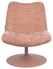 Zuiver Lounge Sessel BUBBA Pink drehbar