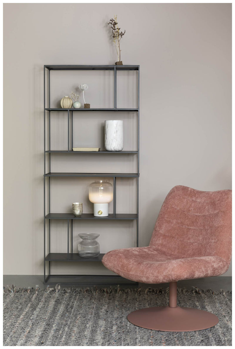 Zuiver Lounge Sessel BUBBA Pink drehbar