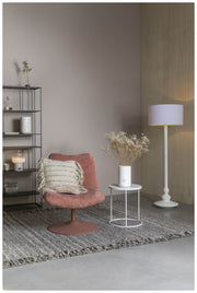 Zuiver Lounge Sessel BUBBA Pink drehbar