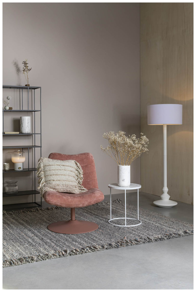 Zuiver Lounge Sessel BUBBA Pink drehbar