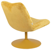 Zuiver Lounge Sessel BUBBA Ocker drehbar