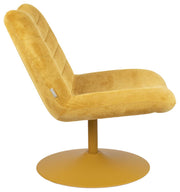 Zuiver Lounge Sessel BUBBA Ocker drehbar