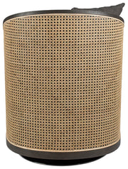 Drehbarer Lounge Sessel AMARON Natur und Grau von DutchBone