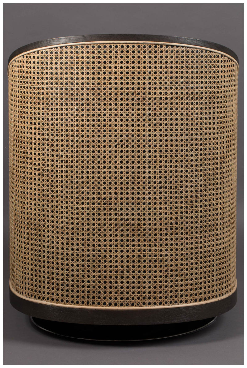 Drehbarer Lounge Sessel AMARON Natur und Grau von DutchBone