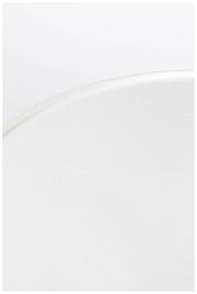 Runder Couchtisch FLOSS WHITE von Zuiver aus Aluminiumguss Ø 60 cm