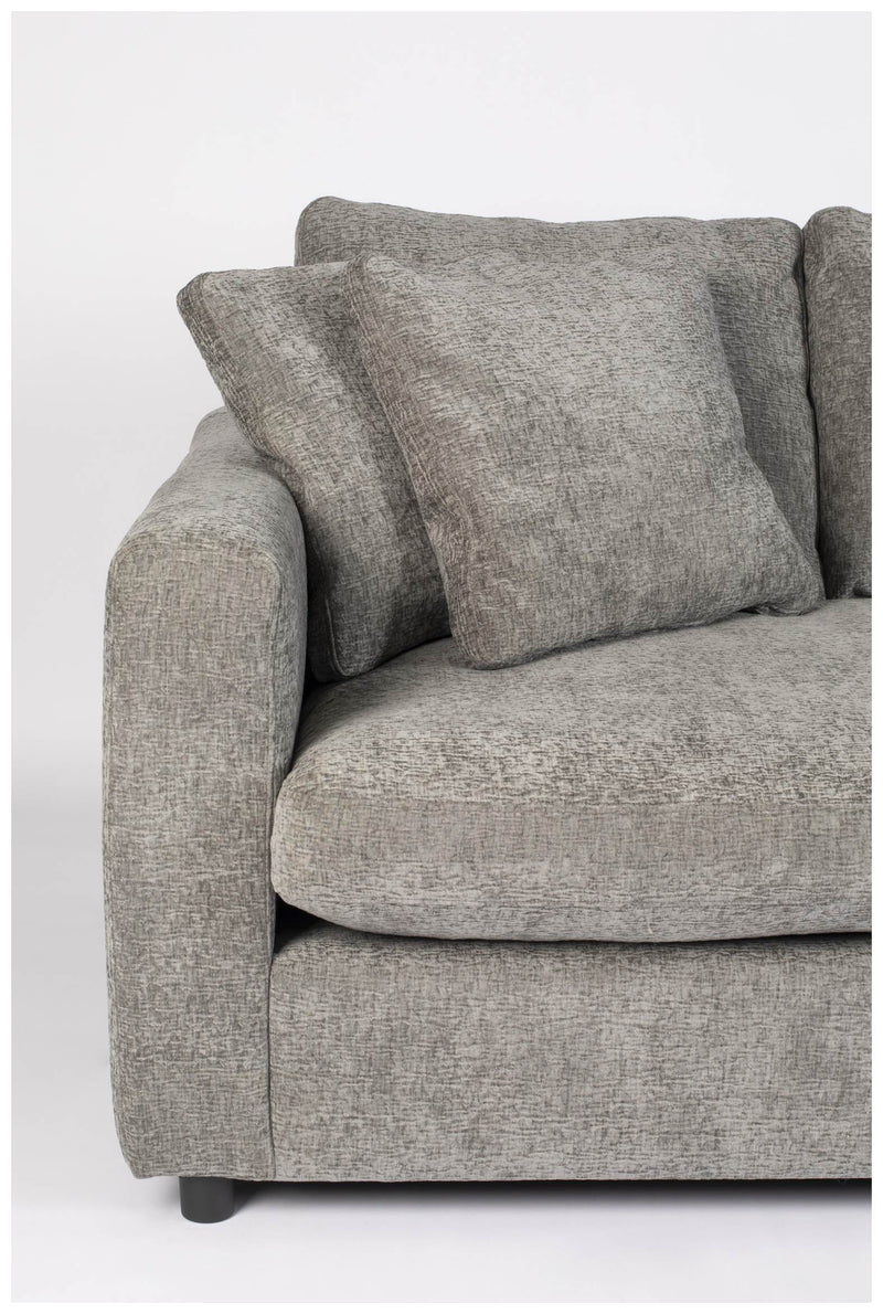 Zuiver 3-sitzer Sofa SENSE Grau Soft