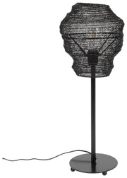 Tischleuchte LENA BLACK mit Mesh Schirm