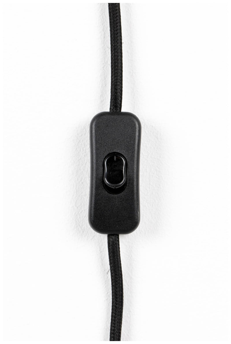 Tischleuchte LENA BLACK mit Mesh Schirm