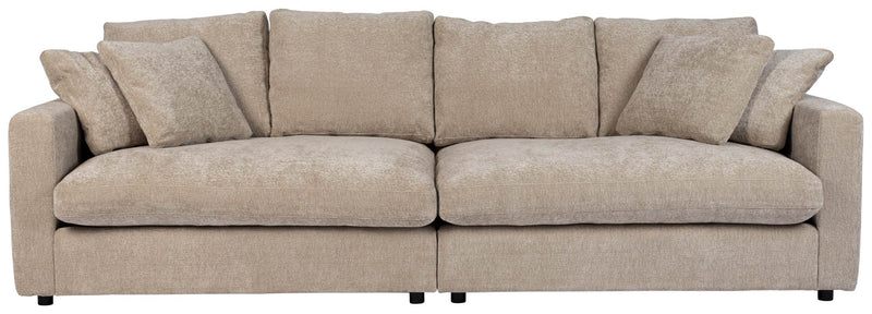 Zuiver 3-sitzer Sofa SENSE NATURE Soft - Hellbeige