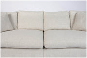 Zuiver 3-sitzer Sofa SENSE CREAM Soft