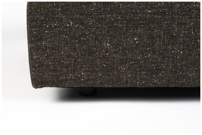 Hocker SENSE ESPRESSO Soft von ZUIVER - Dunkelbraun