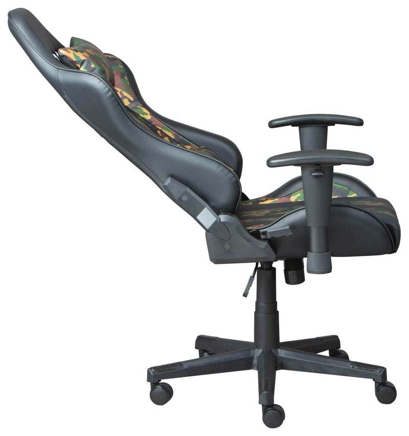 Gaming Chair Drehstuhl ACTION HERO Schwarz-Camouflage mit Armlehnen