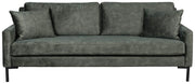 3-Sitzer Sofa HOUDA Samtstoff FOREST Grün von DUTCHBONE