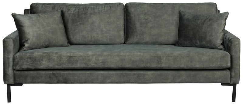 3-Sitzer Sofa HOUDA Samtstoff FOREST Grün von DUTCHBONE