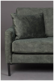 3-Sitzer Sofa HOUDA Samtstoff FOREST Grün von DUTCHBONE