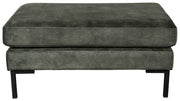Hocker HOUDA Samtstoff FOREST Grün von DUTCHBONE