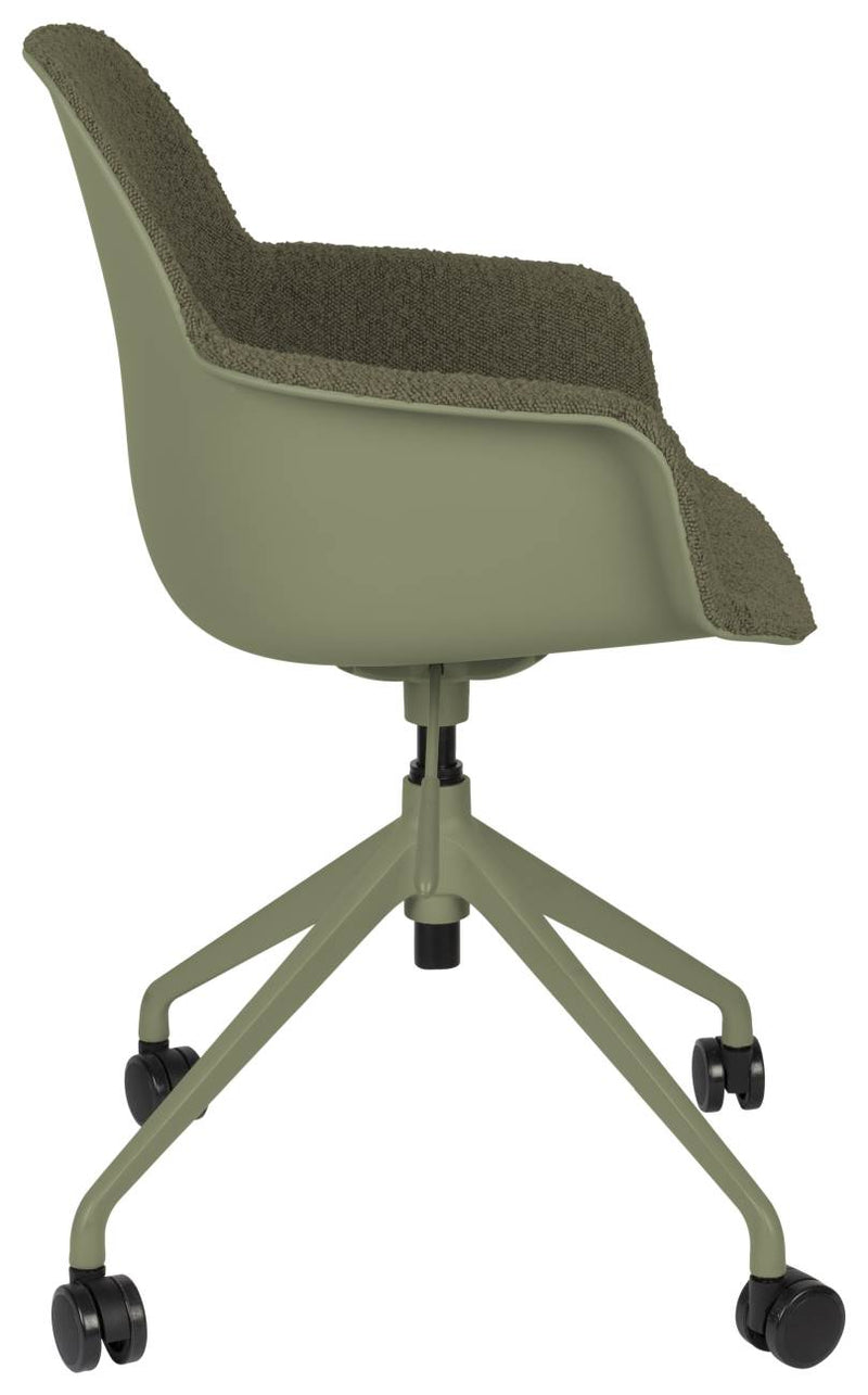 ALBERT KUIP OFFICE GREEN Bürostuhl mit Armlehne von ZUIVER