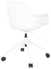 ALBERT KUIP OFFICE WHITE Bürostuhl mit Armlehne von ZUIVER