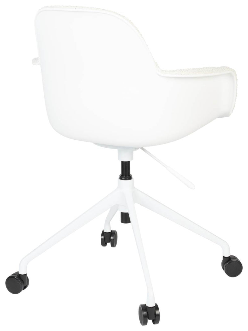 ALBERT KUIP OFFICE WHITE Bürostuhl mit Armlehne von ZUIVER