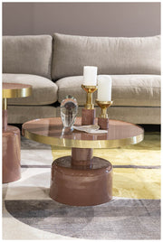 Couchtisch GLAM PINK von ZUIVER Ø 60 cm