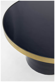 Couchtisch GLAM BLAU von ZUIVER Ø 60 cm