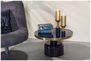 Couchtisch GLAM BLAU von ZUIVER Ø 60 cm