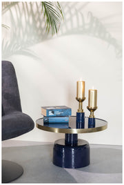Couchtisch GLAM BLAU von ZUIVER Ø 60 cm
