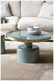 Couchtisch GLAM GRÜN von ZUIVER Ø 60 cm