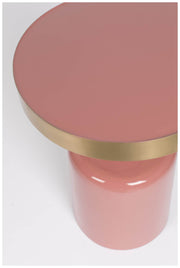 Beistelltisch GLAM PINK von ZUIVER Ø 36 cm