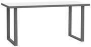 Schreibtisch Arbeitstisch KEFLAVIK 160 cm Weiß / Grau von Forte
