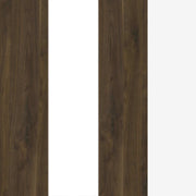 Highboard Vitrine RAIDON Optik Weiß Walnuss Front Highgloss von Forte