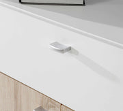 Sideboard HOYVIK 2-trg. 2 Schubladen Optik Sonoma Eiche / Weiß Forte