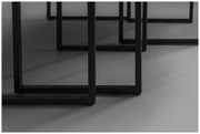 Couchtisch WINSTON BLACK 3-er Set von DUTCH BONE
