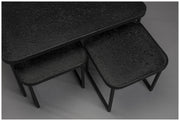Couchtisch WINSTON BLACK 3-er Set von DUTCH BONE