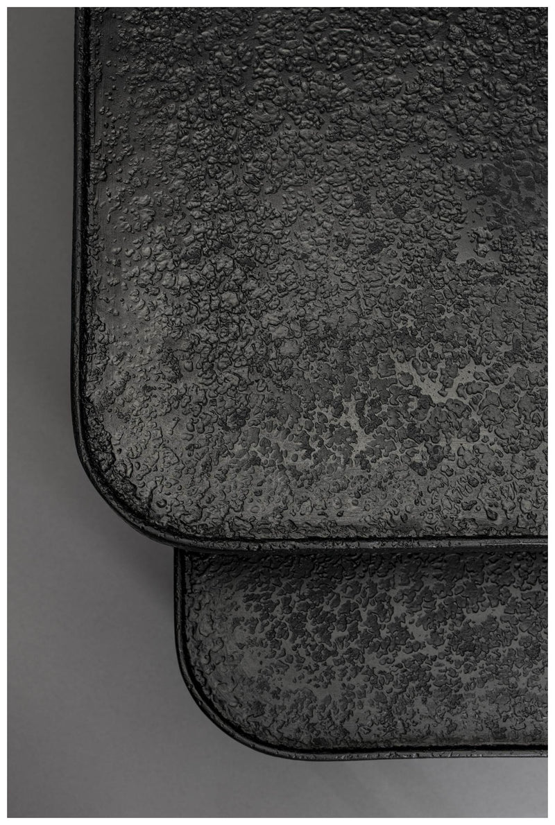 Couchtisch WINSTON BLACK 3-er Set von DUTCH BONE
