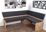 Eckbank Eckbankgruppe Essgruppe MADRANO 185 x 155 cm Sonoma Eiche