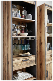 Regal Bücherregal PRATO KG05 Oldwood Alpine Lodge Dekor