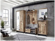 Spiegel PRATO 60 x 75 cm Oldwood Alpine Lodge Dekor mit Ablage