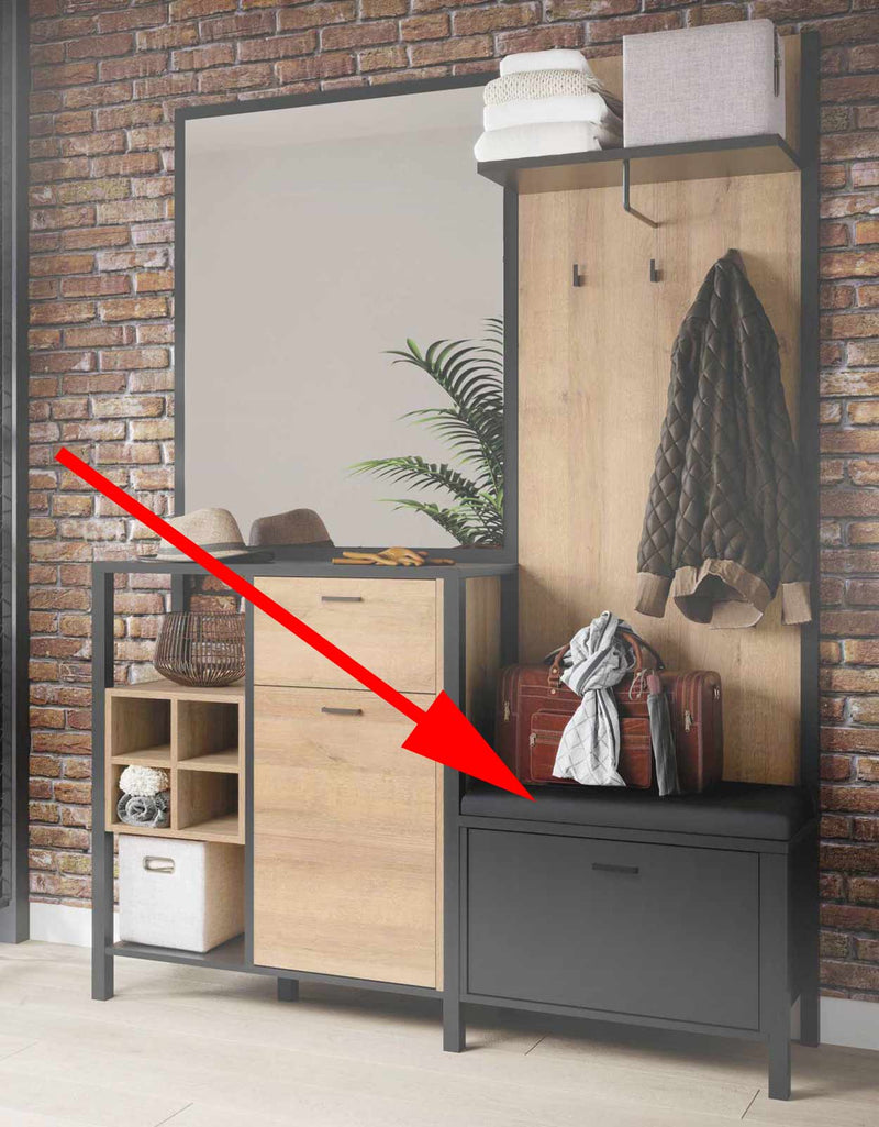 Sitzkissen passend zur Garderobe HIGH ROCK