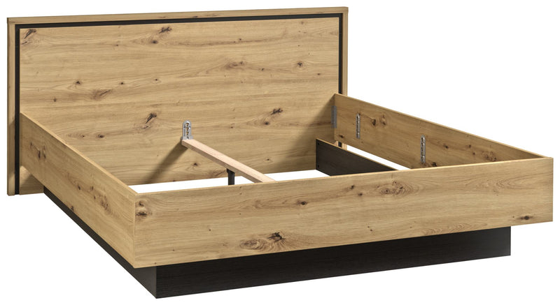 Schlafzimmer-Set TRONDHEIM Artisan Eiche / Schwarzeiche Optik Forte