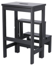 Trittleiter Tritthocker SOHO Buche schwarz lackiert von Jan Kurtz