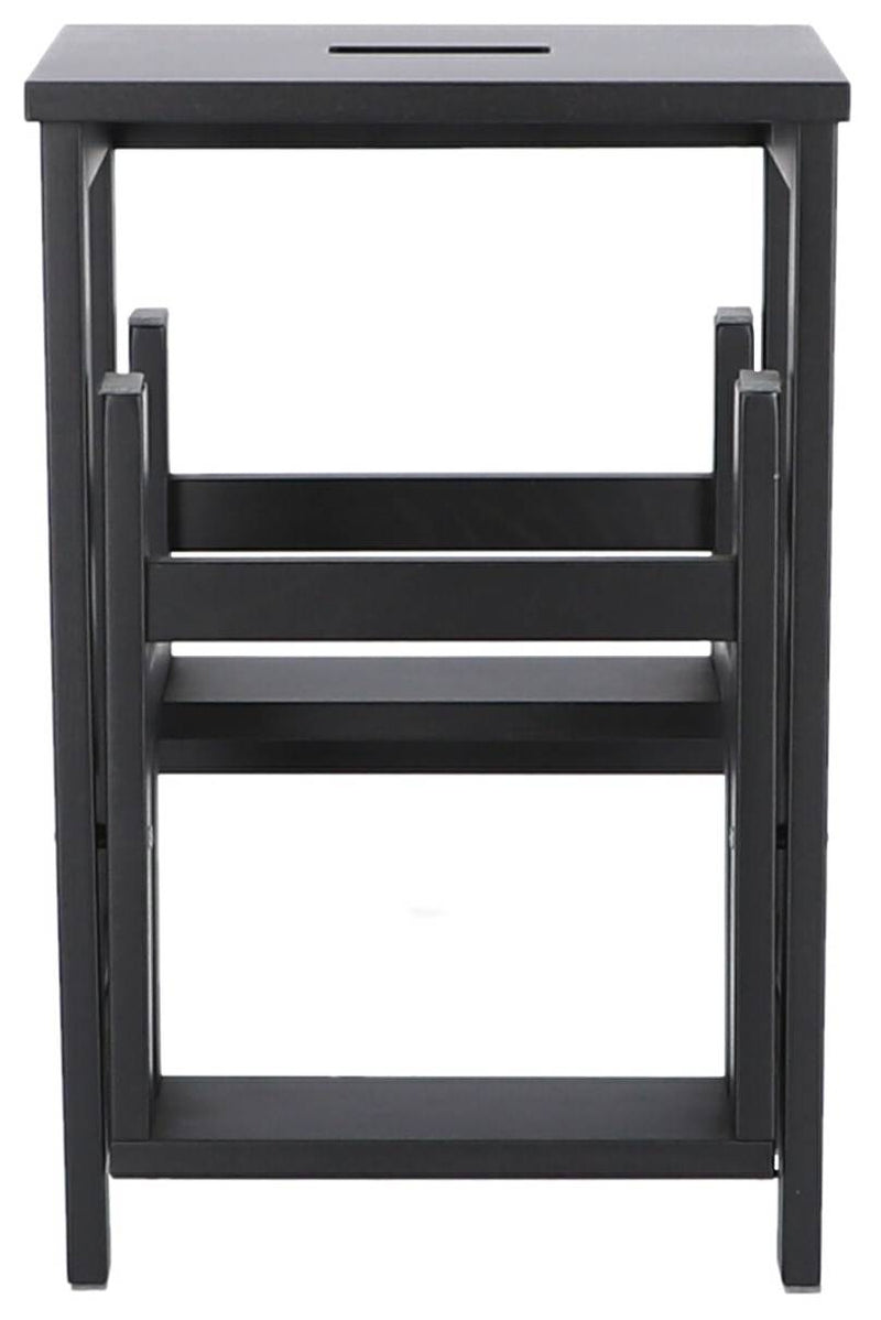 Trittleiter Tritthocker SOHO Buche schwarz lackiert von Jan Kurtz