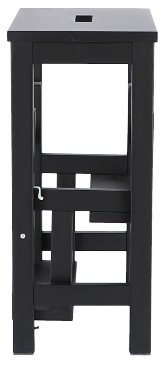 Trittleiter Tritthocker SOHO Buche schwarz lackiert von Jan Kurtz