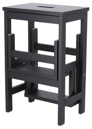 Trittleiter Tritthocker SOHO Buche schwarz lackiert von Jan Kurtz