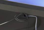 Eck Computertisch TEZAUR 222B Gaming Tisch LED Beleuchtung von Forte
