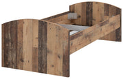Jugendbett Einzelbett WINNIE Optik Old Wood Vintage von Forte