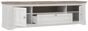 Lowboard TV-Board ILOPPA 2-trg. 1 Schublade Optik Schneeeiche Forte