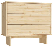 Schubladenkommode KOMMO 3 Schubladen Kiefer Natur lackiert von Karup