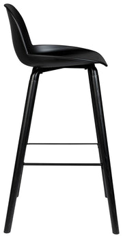 Barhocker ALBERT KUIP ALL BLACK von ZUIVER